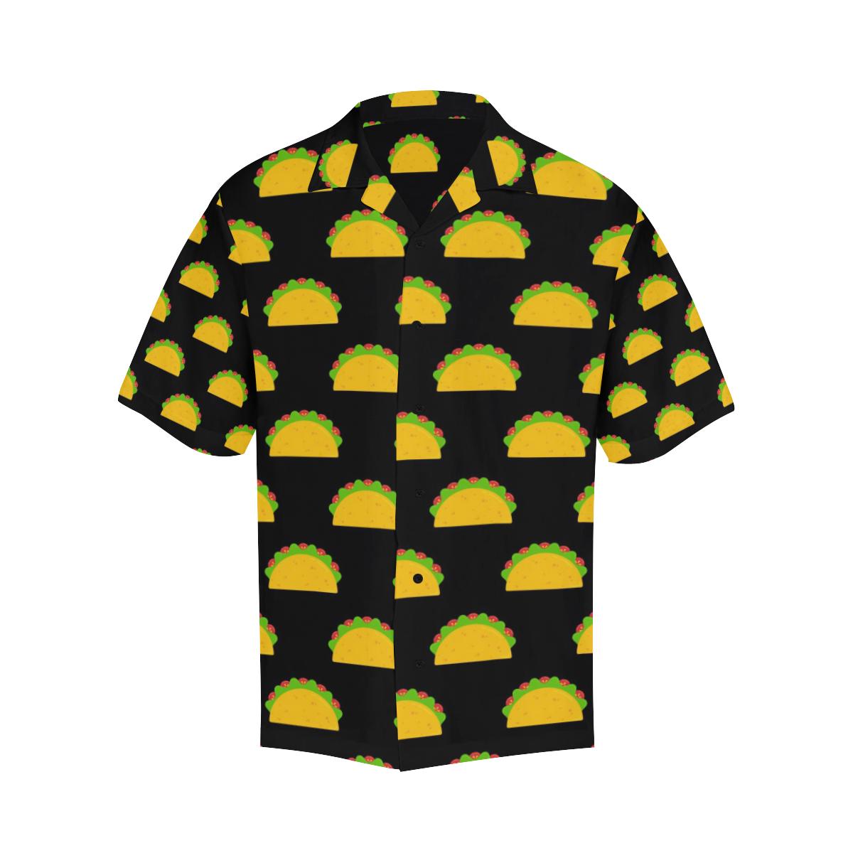 Taco Pattern Print Design TC06 Men Hawaiian Shirt-JorJune