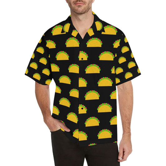 Taco Pattern Print Design TC06 Men Hawaiian Shirt-JorJune