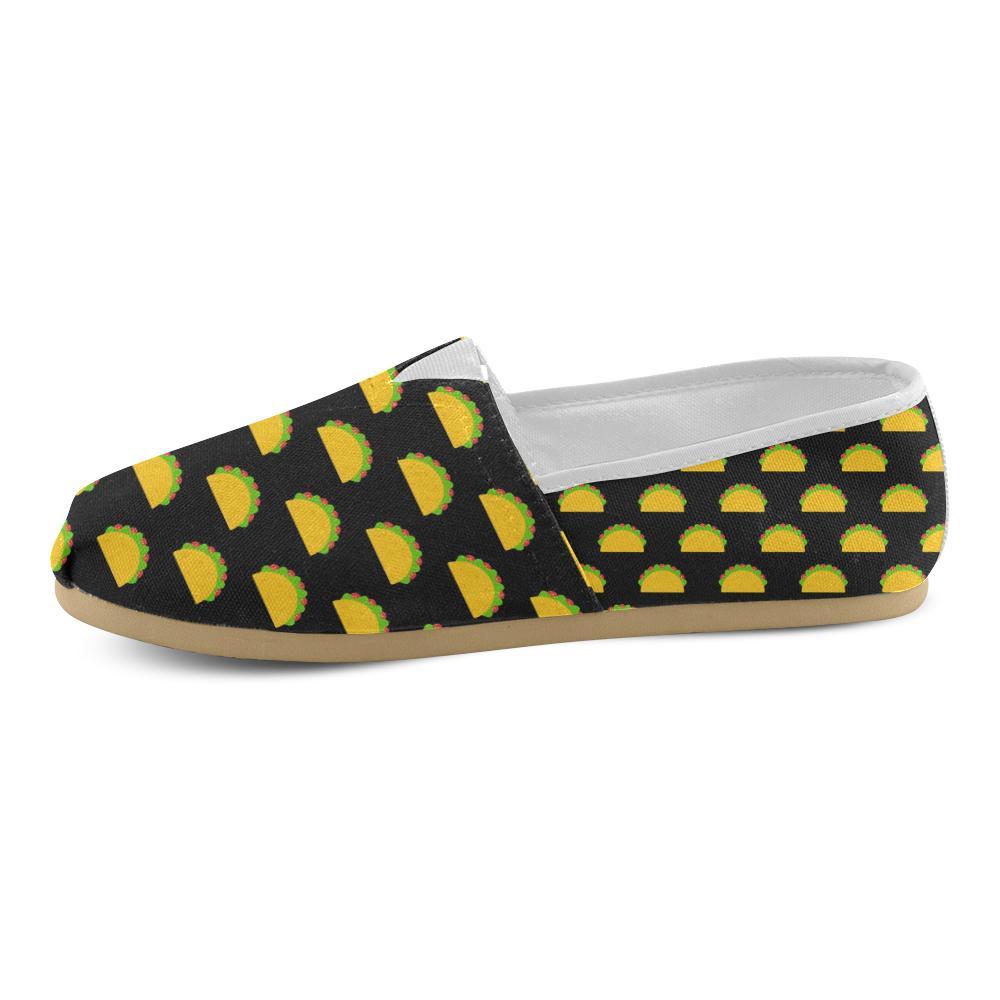 Taco Pattern Print Design TC06 Women Casual Shoes-JorJune.com