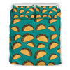 Taco Pattern Print Design TC07 Duvet Cover Bedding Set-JORJUNE.COM