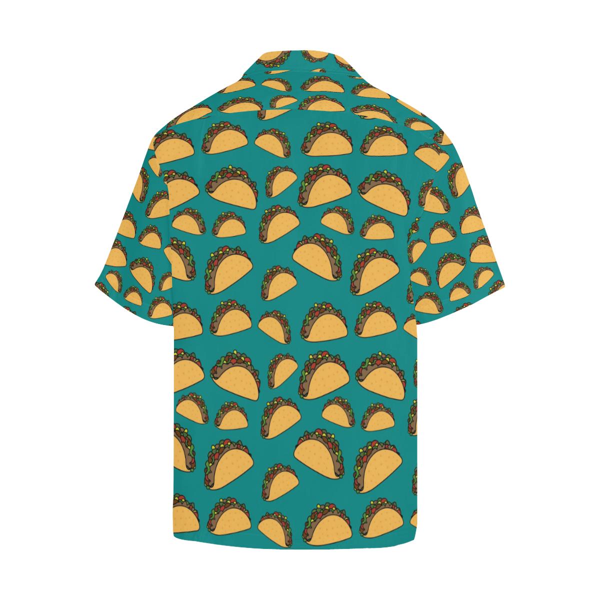Taco Pattern Print Design TC07 Men Hawaiian Shirt-JorJune