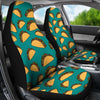 Taco Pattern Print Design TC07 Universal Fit Car Seat Covers-JorJune