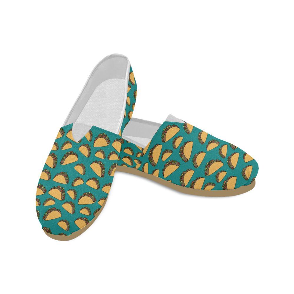 Taco Pattern Print Design TC07 Women Casual Shoes-JorJune.com