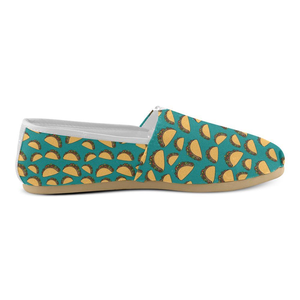 Taco Pattern Print Design TC07 Women Casual Shoes-JorJune.com