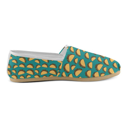 Taco Pattern Print Design TC07 Women Casual Shoes-JorJune.com