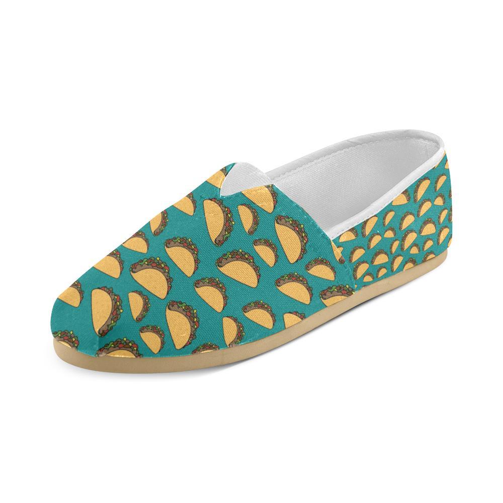 Taco Pattern Print Design TC07 Women Casual Shoes-JorJune.com