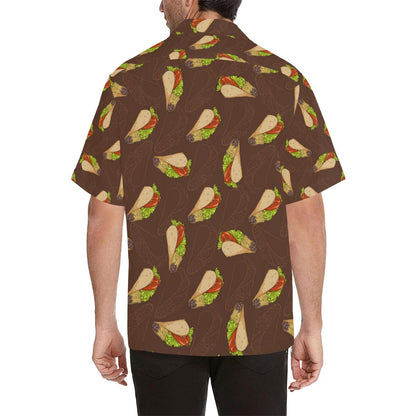 Taco Pattern Print Design TC08 Men Hawaiian Shirt-JorJune