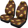 Taco Pattern Print Design TC08 Universal Fit Car Seat Covers-JorJune