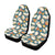 Tambourine Pattern Print Design 01 Car Seat Covers (Set of 2)-JORJUNE.COM