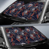 Tarantula Spiderwebs Pattern Print Design 01 Car Sun Shades-JORJUNE.COM