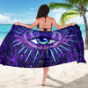 Third Eye Moon Mandala Beach Sarong Pareo Wrap