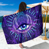 Third Eye Moon Mandala Beach Sarong Pareo Wrap