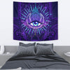 Third Eye Moon Mandala Wall Tapestry