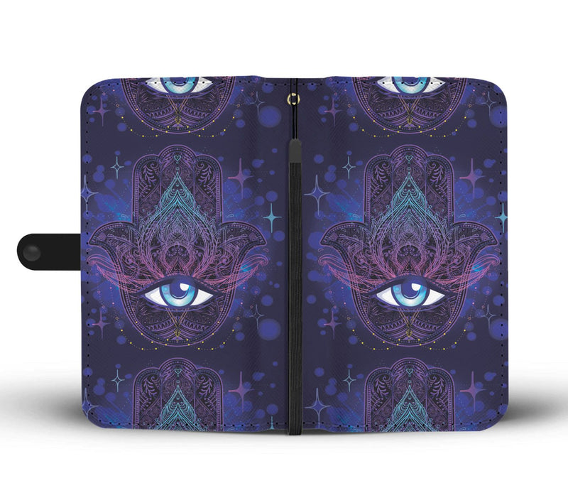 Third Eye Moon Mandala Wallet Phone Case