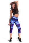 Third Eye Moon Mandala Women Capris