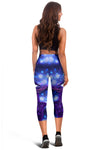 Third Eye Moon Mandala Women Capris