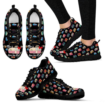 This is how we roll Camper camping Women Sneakers