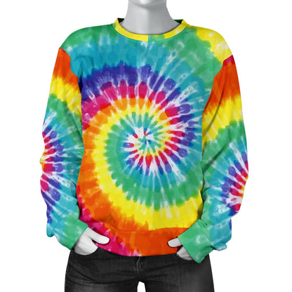 Tie Dry Women Crewneck Sweatshirt