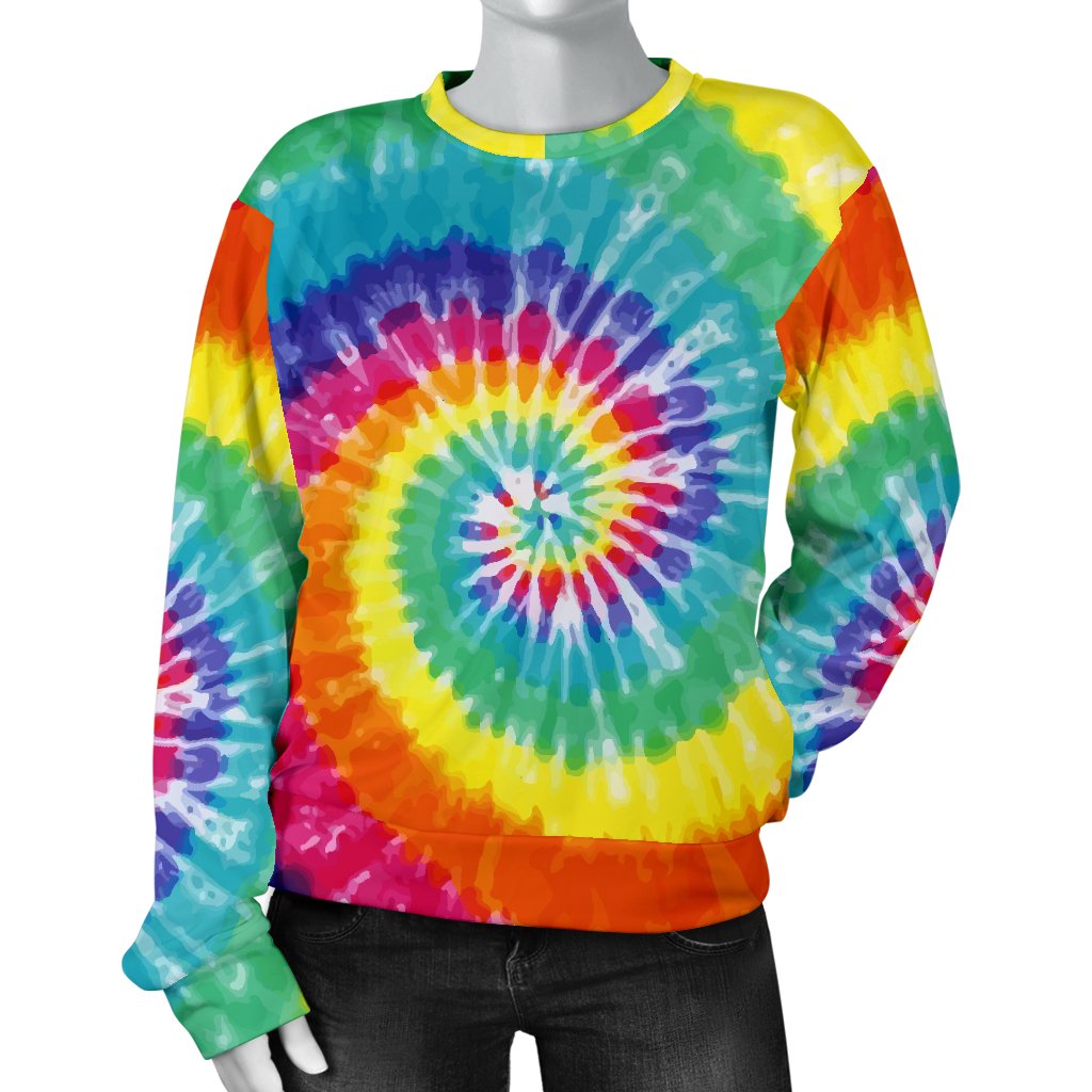 Tie Dry Women Crewneck Sweatshirt