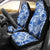 Tie Dye Blue Design Print Universal Fit Car Seat Covers-JorJune