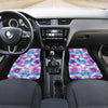 Tie Dry Blue Pink Car Floor Mats