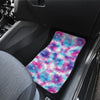 Tie Dry Blue Pink Car Floor Mats