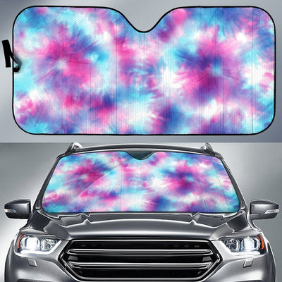 Tie Dye Blue Pink Car Sun Shade-JorJune