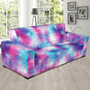 Tie Dye Blue Pink Sofa Slipcover-JORJUNE.COM