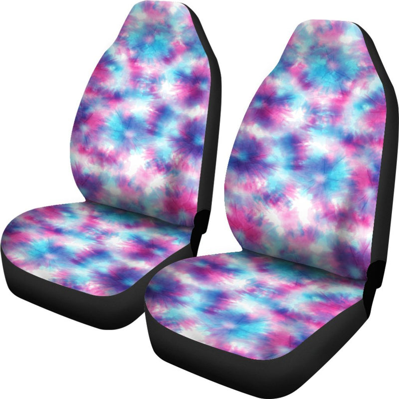 Tie Dry Blue Pink Universal Fit Car Seat Covers