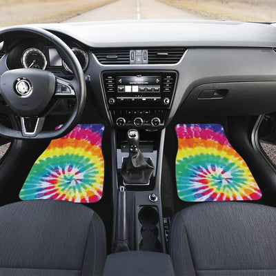 Tie Dye Front and Back Car Floor Mats