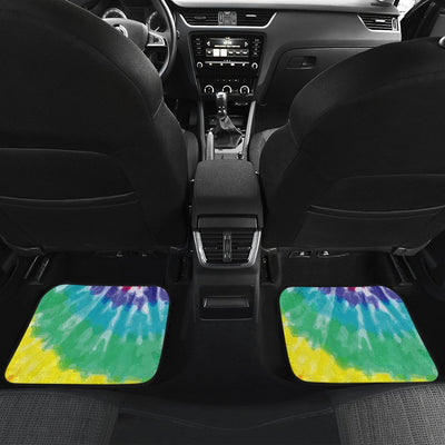 Tie Dye Front and Back Car Floor Mats