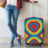 Tie Dry Heart shape Luggage Cover Protector