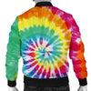 Tie Dye Men Casual Bomber Jacket