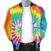 Tie Dye Men Casual Bomber Jacket