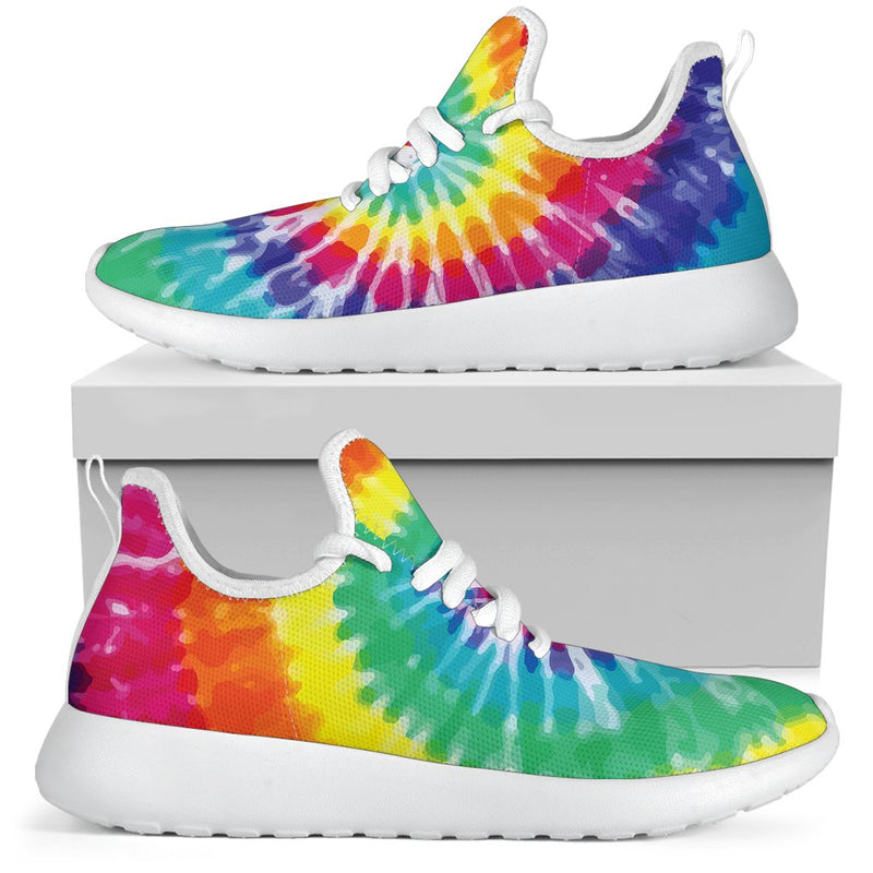 Tie Dye Mesh Knit Sneakers Shoes