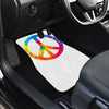 Tie Dry Peace Sign Car Floor Mats