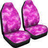 Tie Dye Pink Design Print Universal Fit Car Seat Covers-JorJune