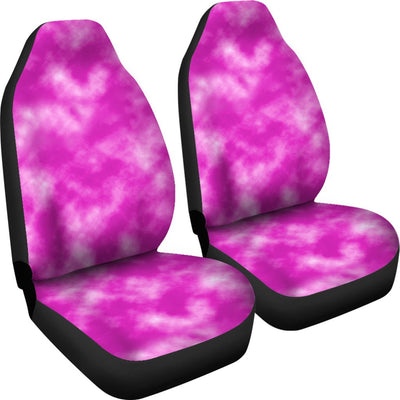 Tie Dye Pink Design Print Universal Fit Car Seat Covers-JorJune