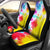 Tie Dye Rainbow Themed Print Universal Fit Car Seat Covers-JorJune