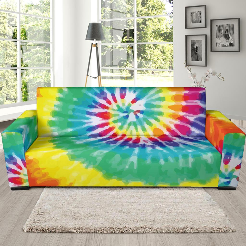 Tie Dye Sofa Slipcover-JORJUNE.COM