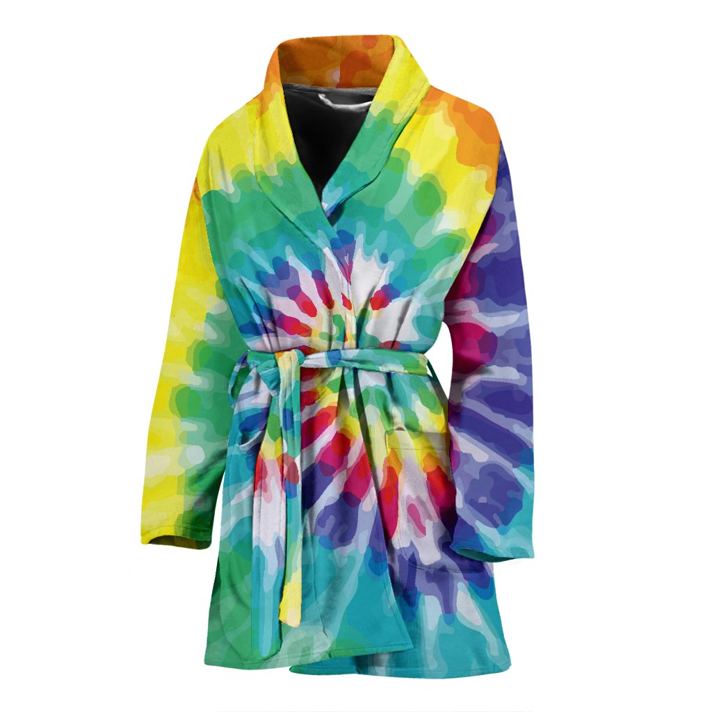 Tie Dye Women Bath Robe