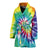 Tie Dye Women Bath Robe