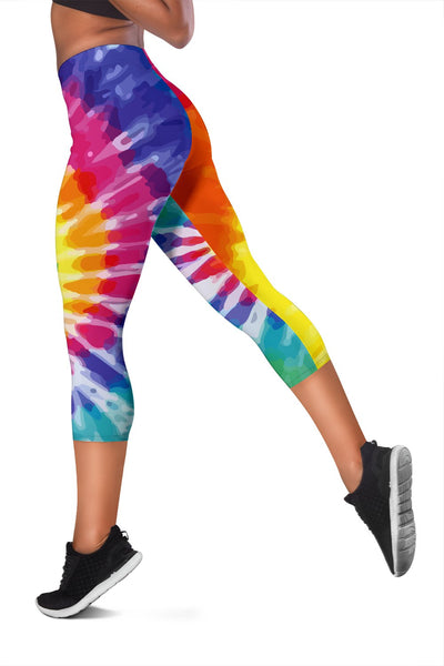 Tie Dye Women Capris