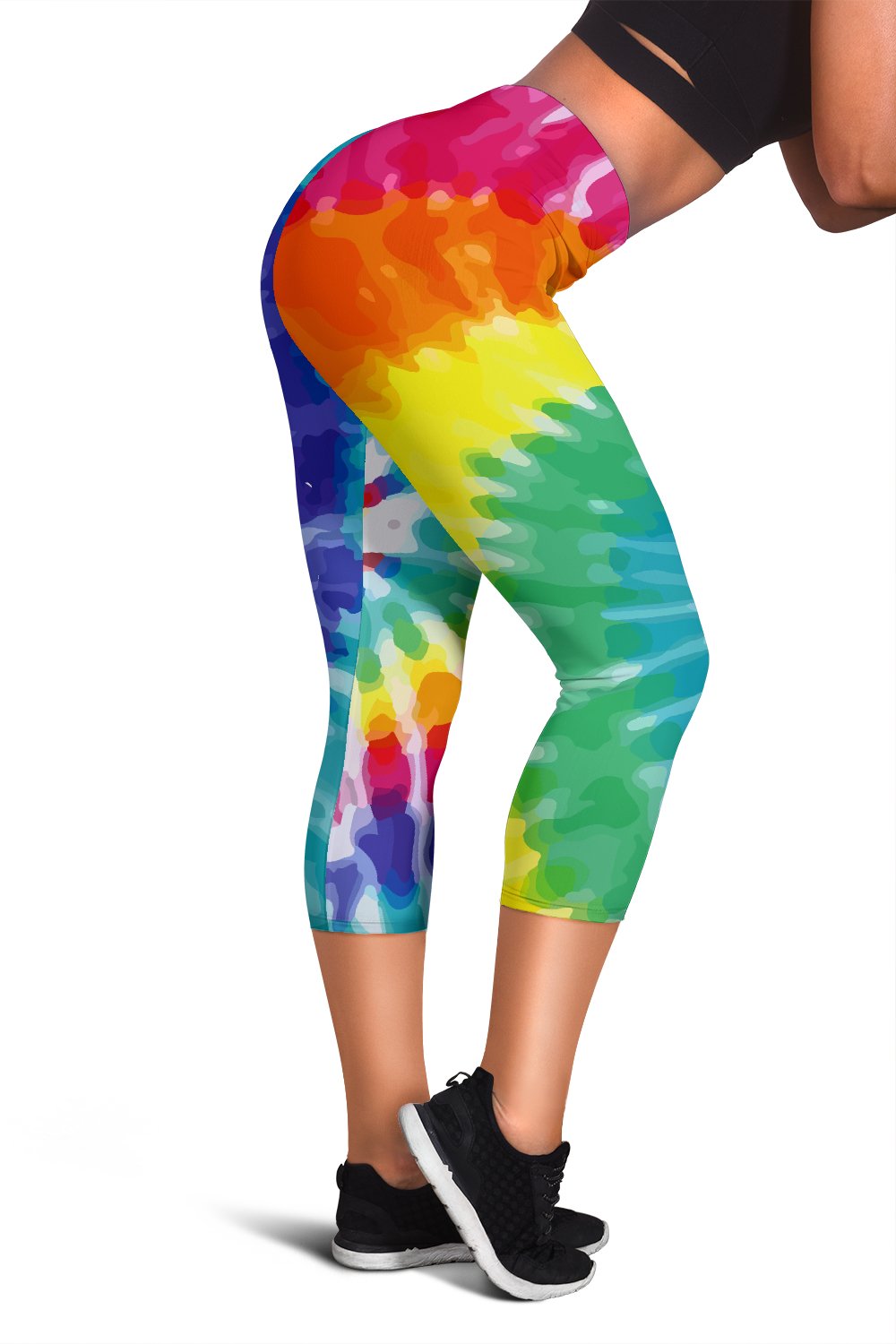 Tie Dye Women Capris