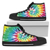 Tie Dye Women High Top Shoes