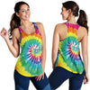 Tie Dye Women Racerback Tank Top