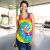 Tie Dye Women Racerback Tank Top