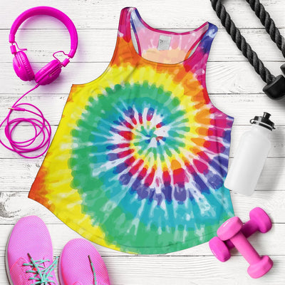 Tie Dye Women Racerback Tank Top