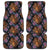 Tiger Head Floral Front and Back Car Floor Mats