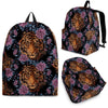 Tiger Head Floral Premium Backpack